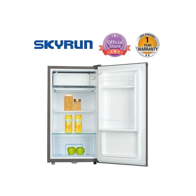 Skyrun 80 Litres Single Door Anti-rust Fridge (BCD-90J) - INOX.