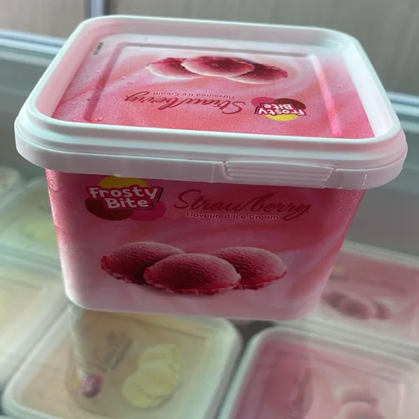 Frosty Bite Ice Cream (Vanilla, Strawberry, Chocolate)