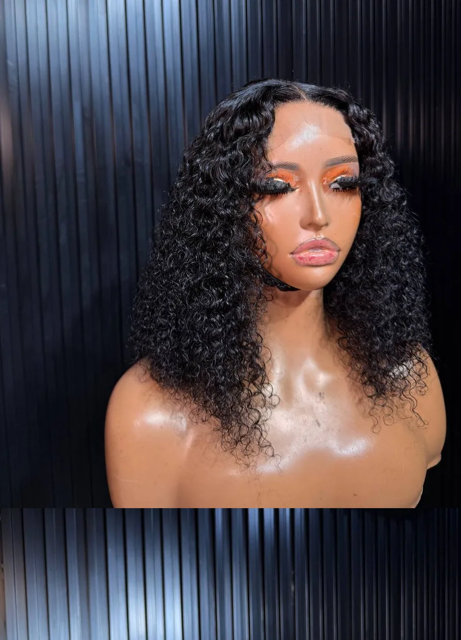 Jerry curls 14" with 4by4 closure