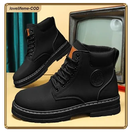 ASHION ASHION Martin Boots: Sleek, Durable, And Stylish Footwear For Every Occasion!
