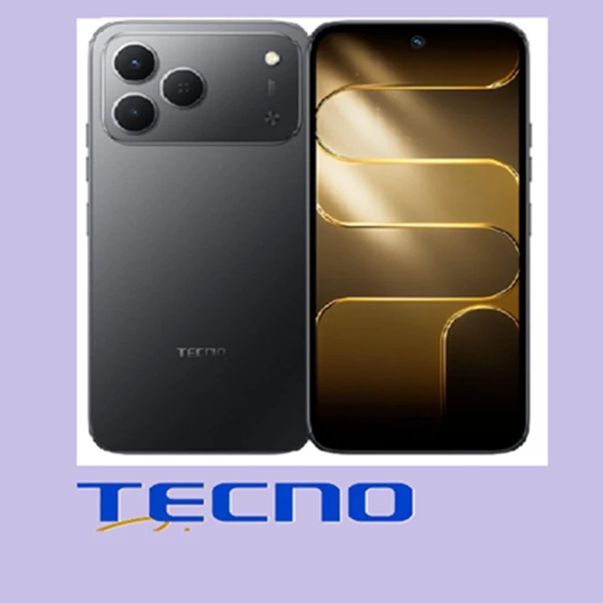 Tecno Spark 50 6.67" 4GB RAM/128GB ROM Android 16 - Black